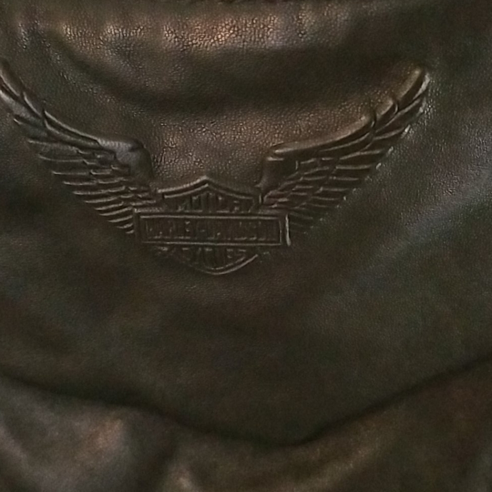 Vintage Genuine Harley Davidson Studded Halter - Picture 3 of 5